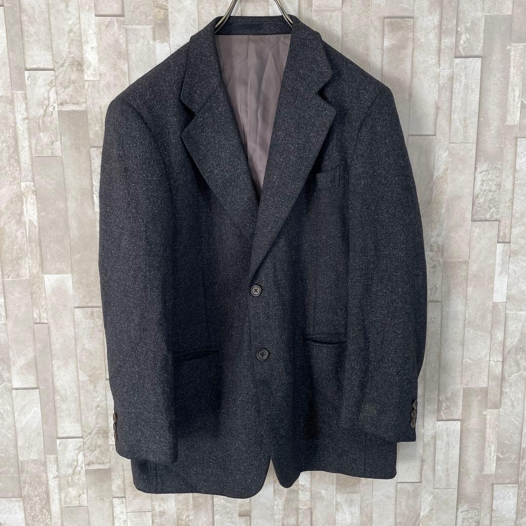 90s BURBERRYS テーラードジャケット 日本製 グレー