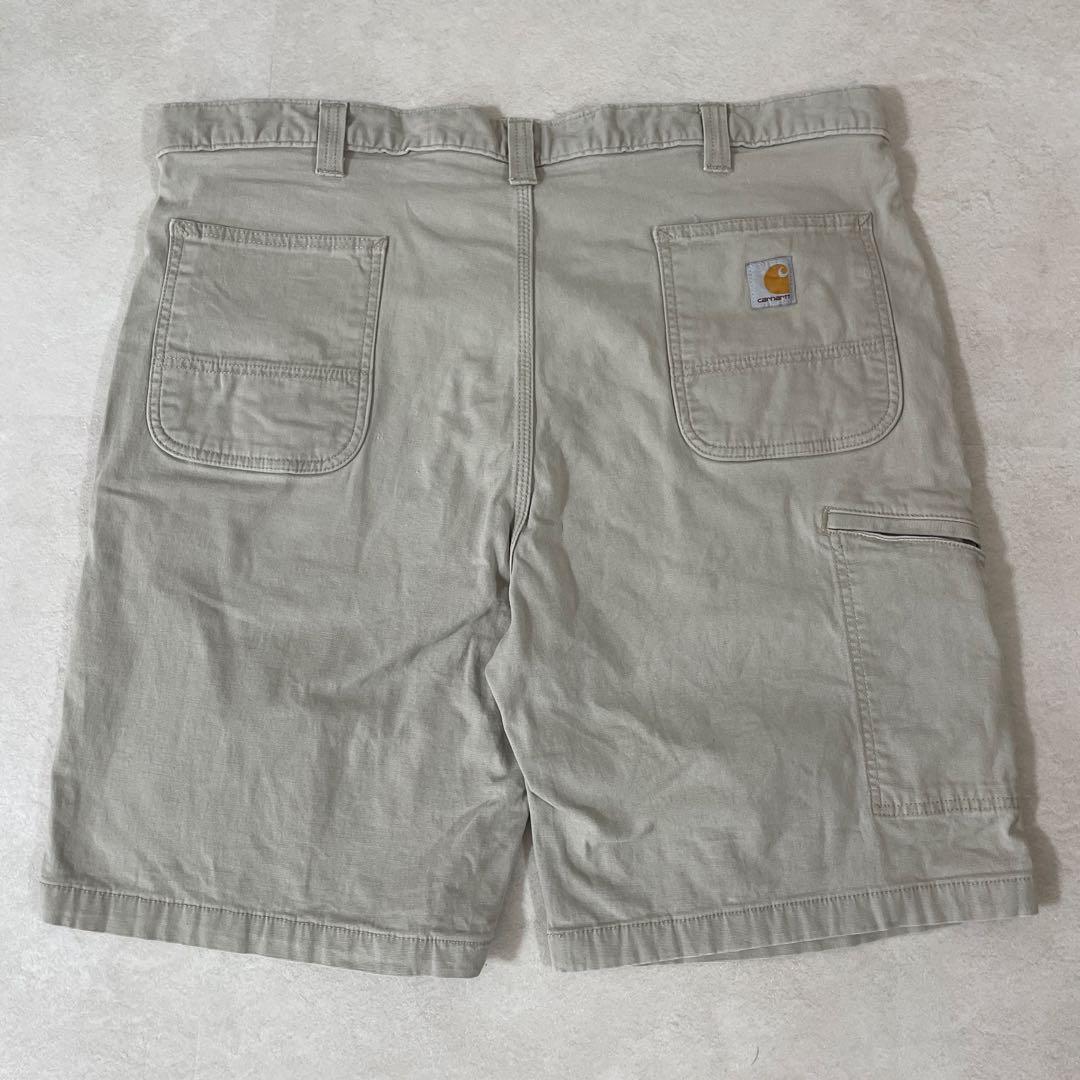 古着 carhartt ハーフパンツ サイズ42 ベージュ