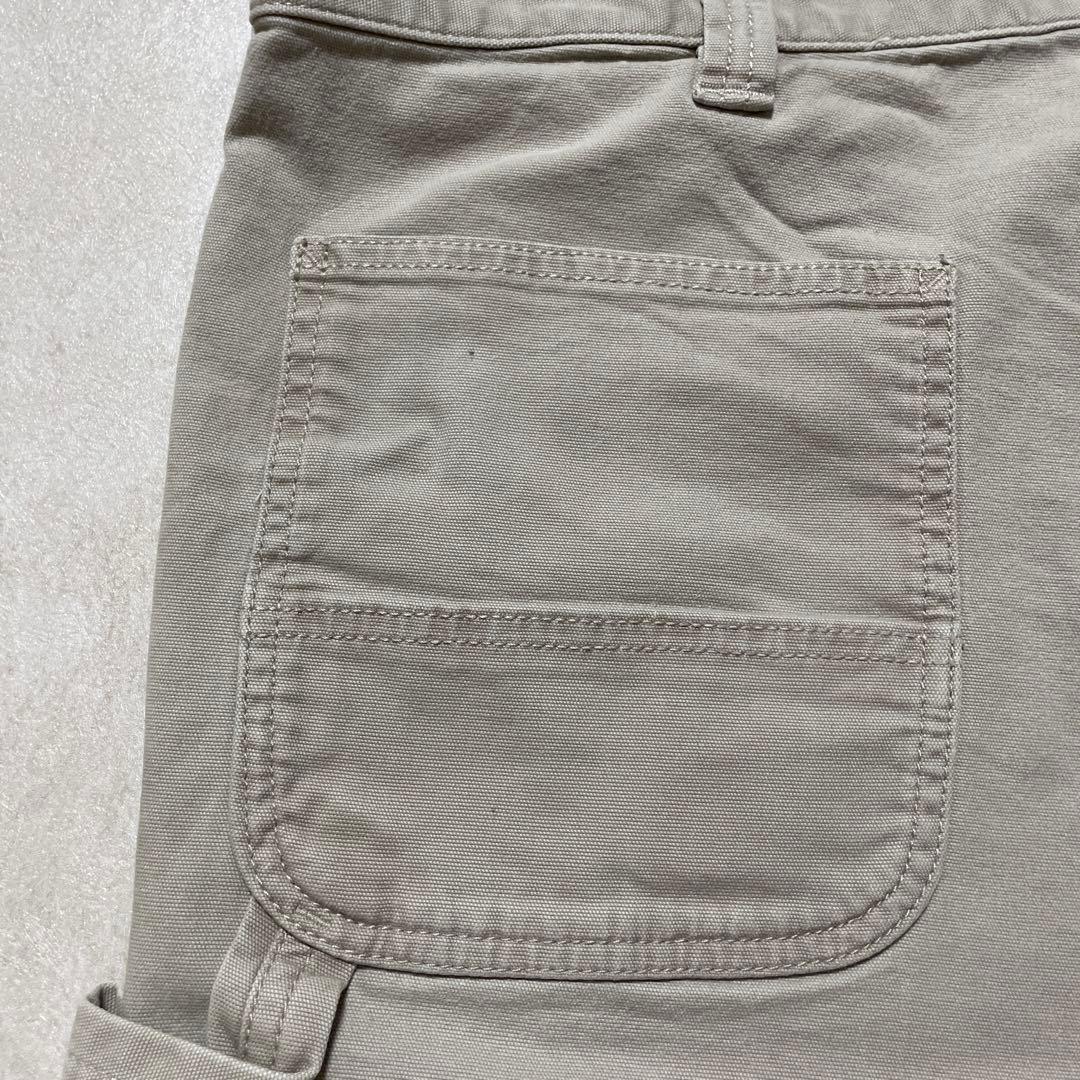 古着 carhartt ハーフパンツ サイズ40 ベージュ