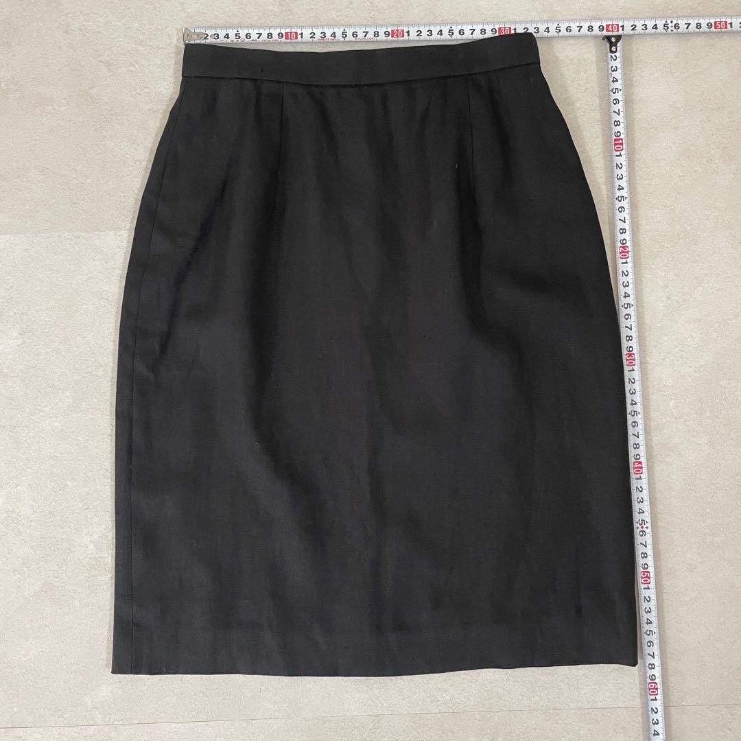 【美品】POLO RALPH LAUREN 膝丈スカート サイズ 11 黒色