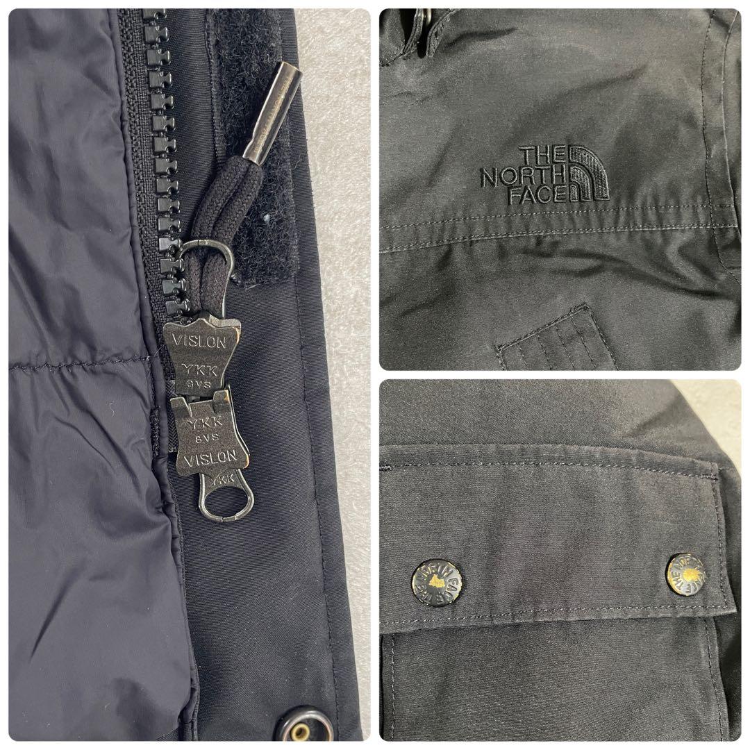 古着 THE NORTH FACE ダウンジャケット ホワイトレーベル L
