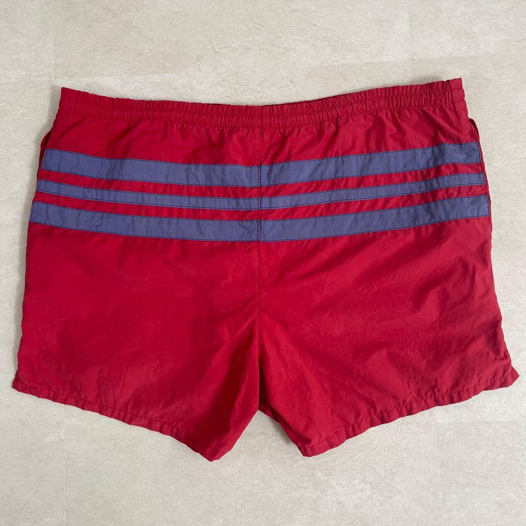 90s POLO RALPH LAUREN 赤 スイムショーツ Mサイズ