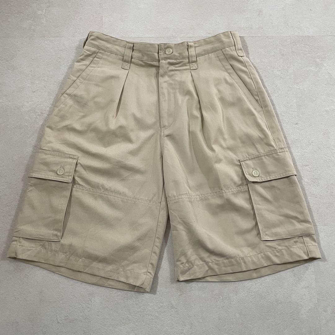 古着 POLO RALPH LAUREN ベージュ ハーフパンツ サイズ30