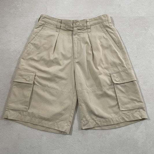 古着 POLO RALPH LAUREN ベージュ ハーフパンツ サイズ30