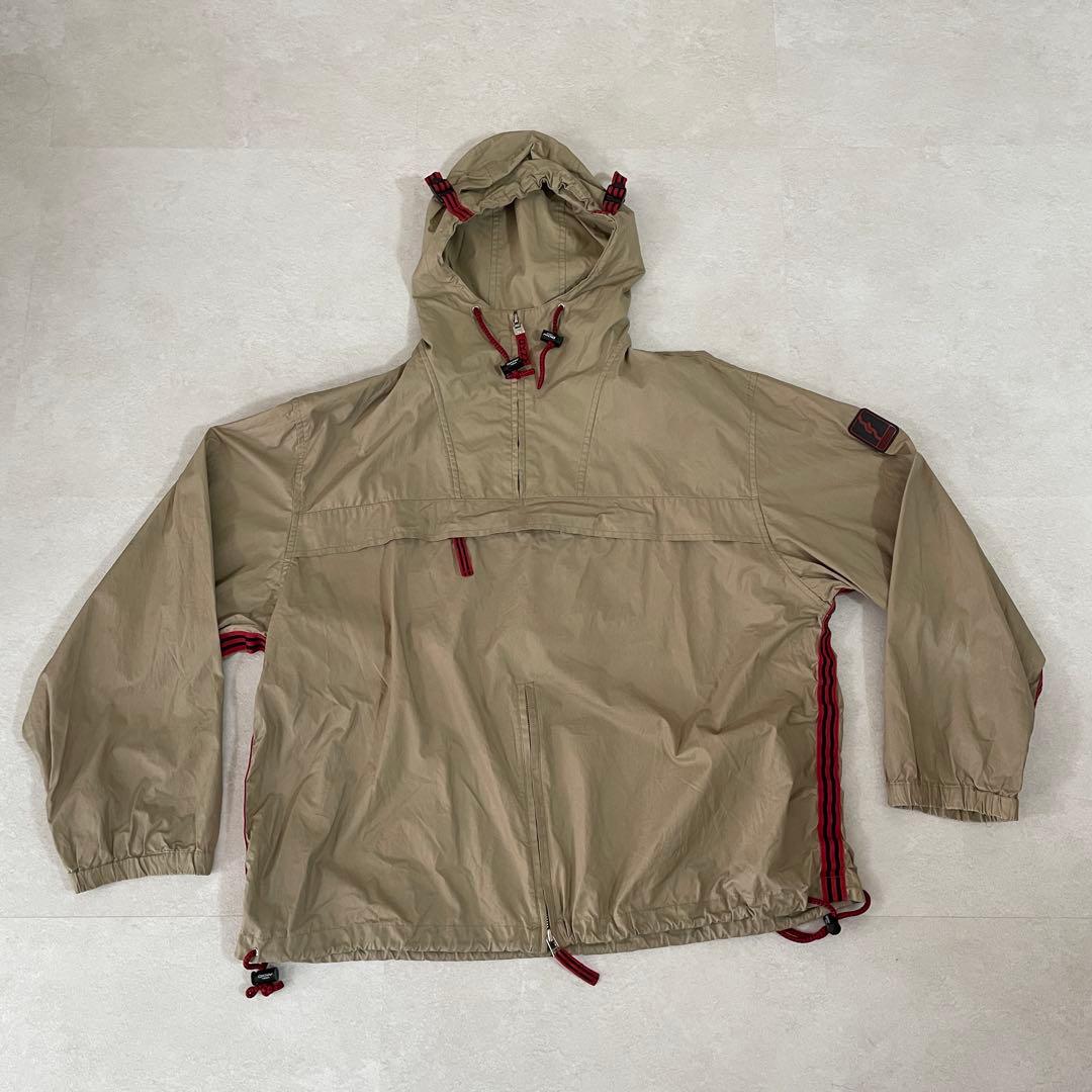 古着 DKNY アノラックパーカー サイズL ブラウン