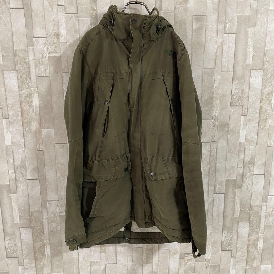 古着 THE NORTH FACE ミリタリージャケット 裏ボア S/P