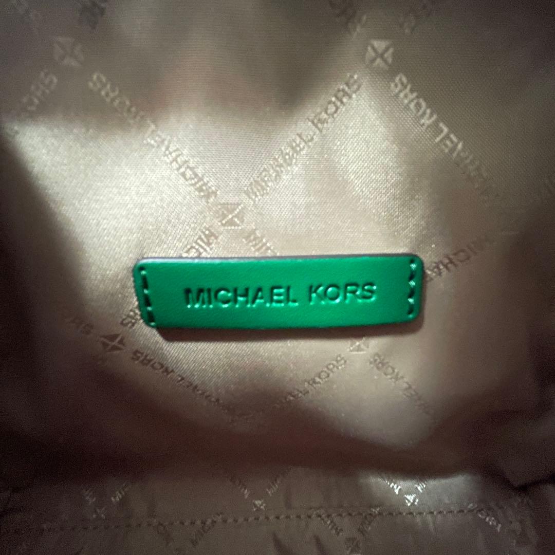訳あり新品 MICHAEL KORS ハンドバッグ 2way 緑