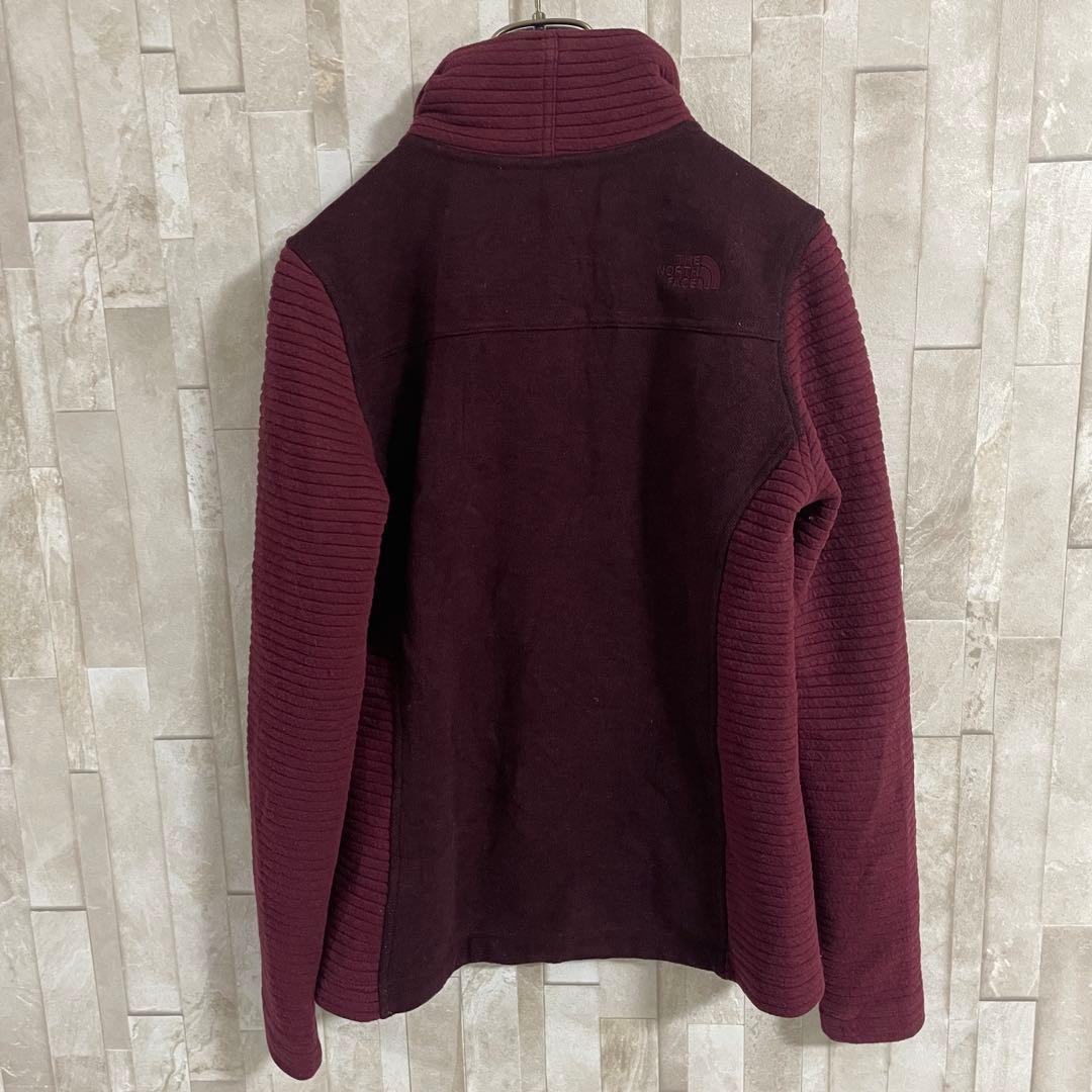 【美品】THE NORTH FACE フリースジャケット S ワインレッド