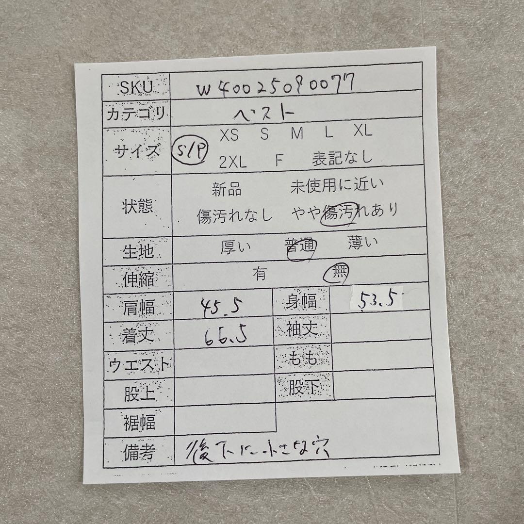 古着 THE NORTH FACE ヌプシダウンベスト 700フィル S/P