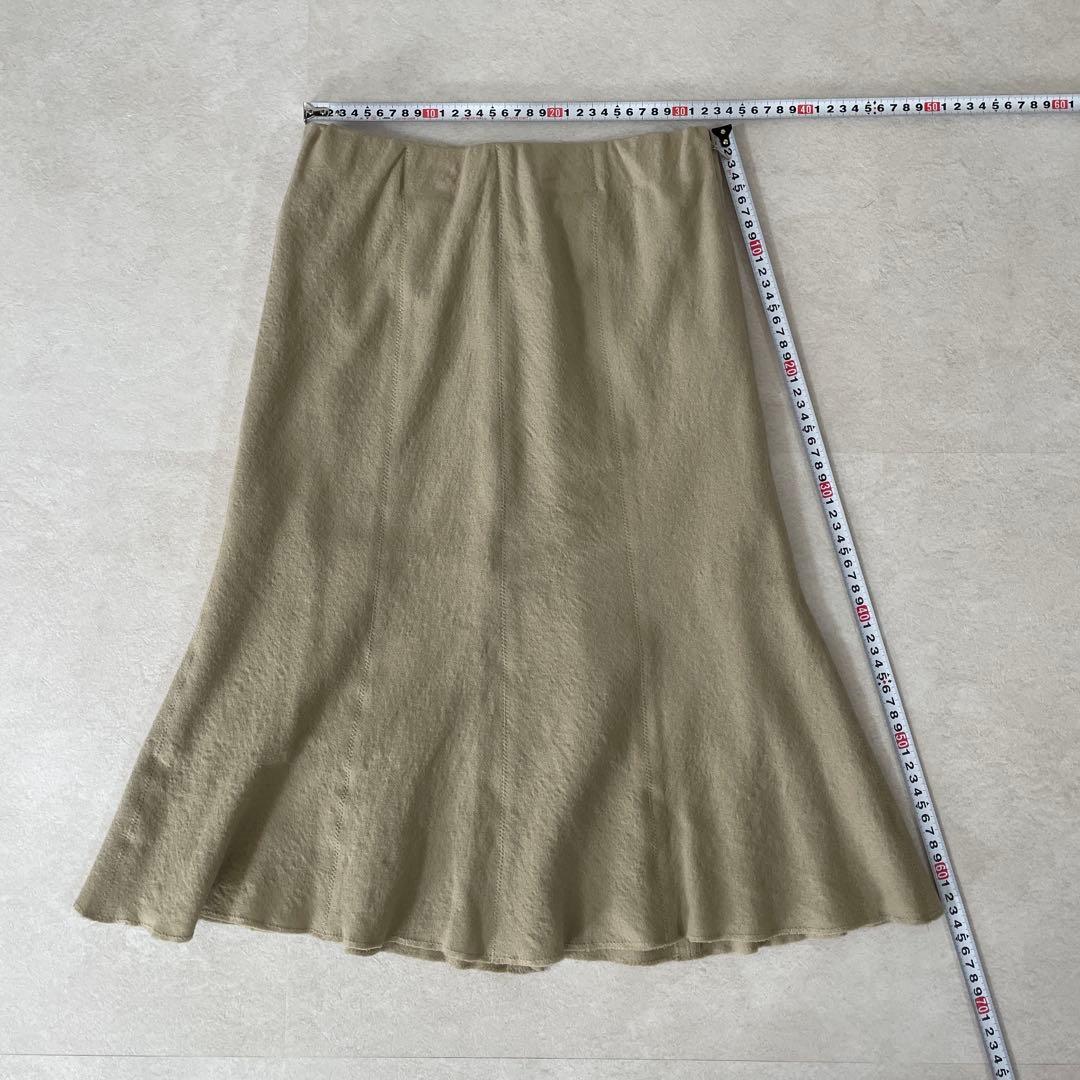 【美品】JURGEN LEHL スカート サイズM ベージュ