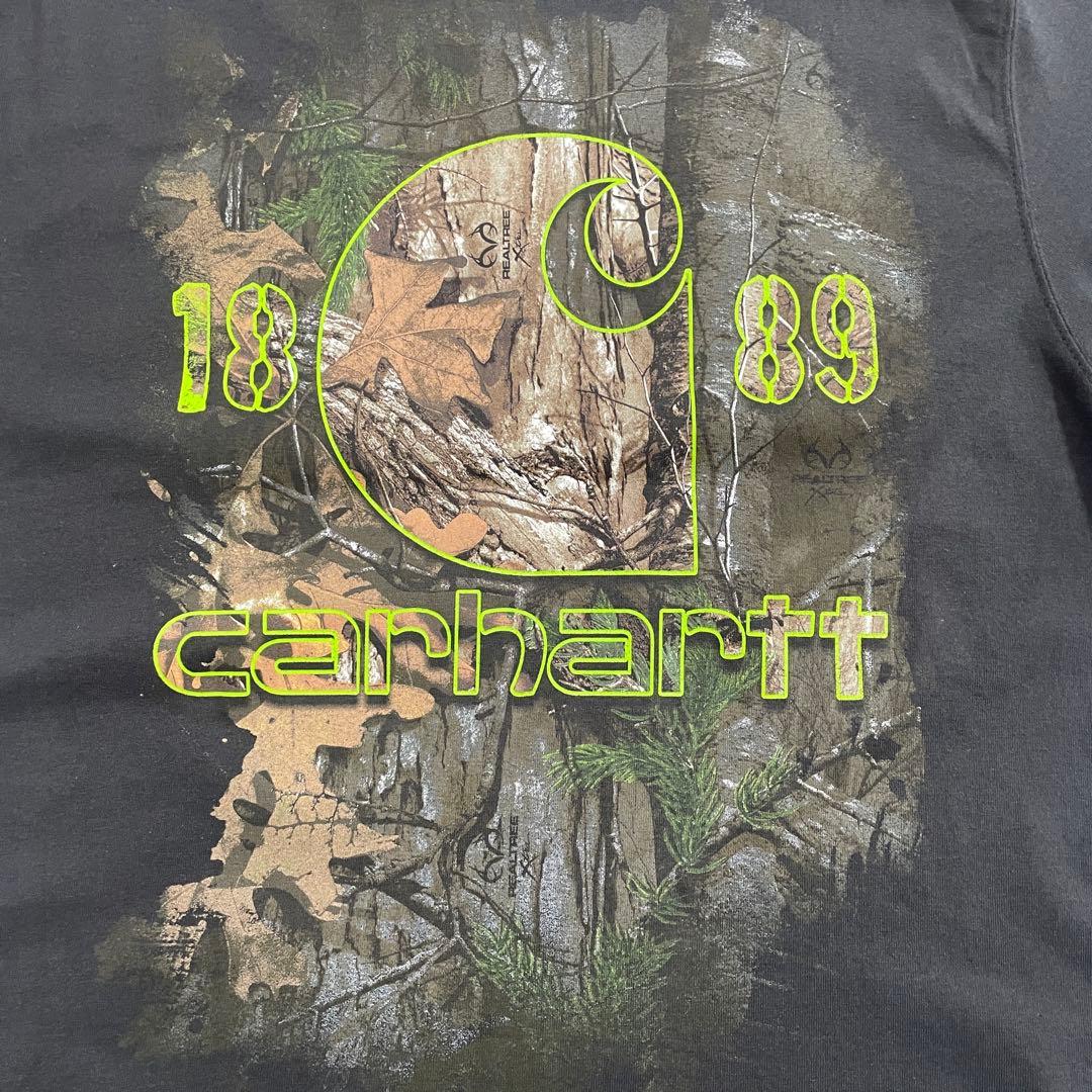 【新品未使用タグ付】carhartt バックロゴ Tシャツ Mサイズ