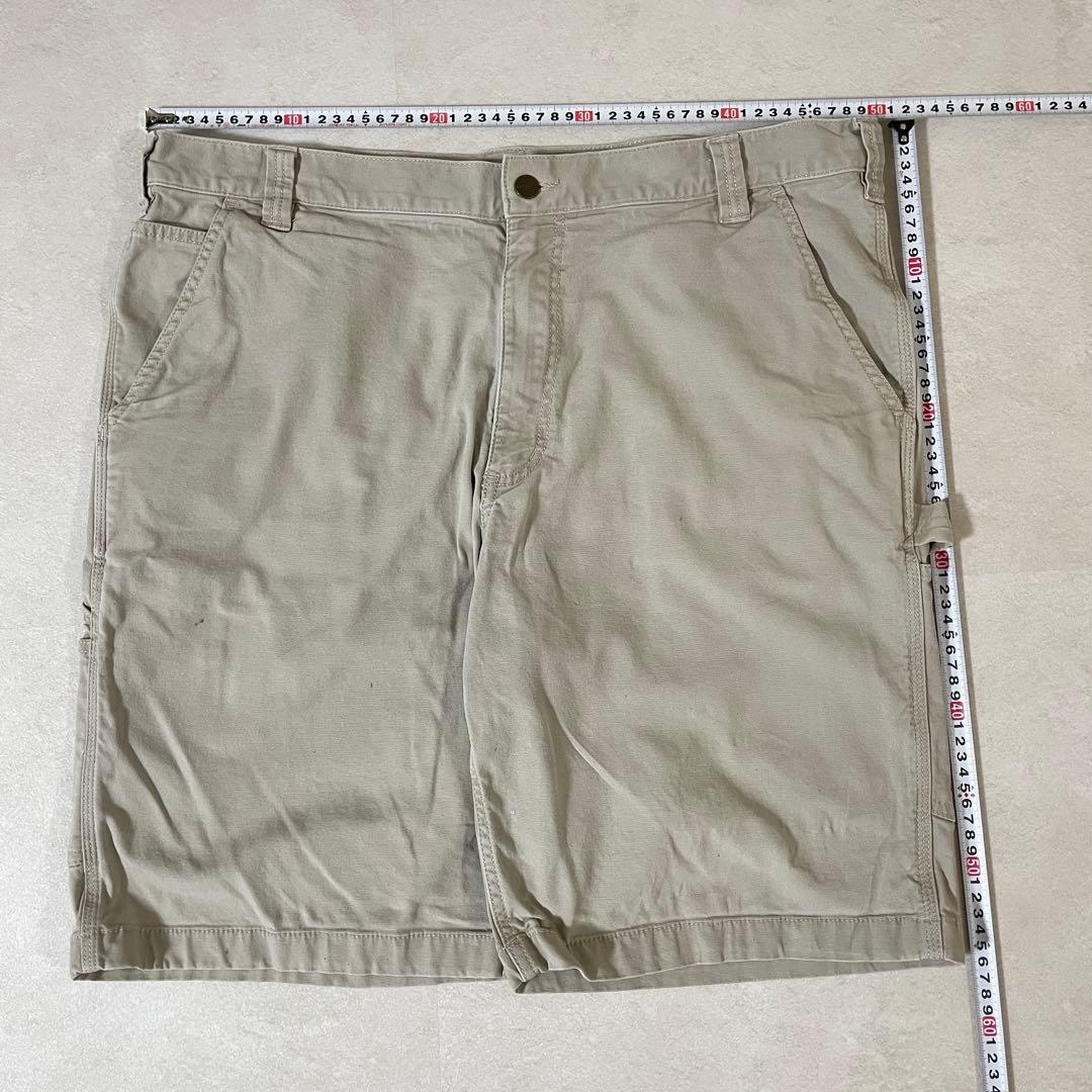 古着 carhartt ハーフパンツ サイズ40 ベージュ