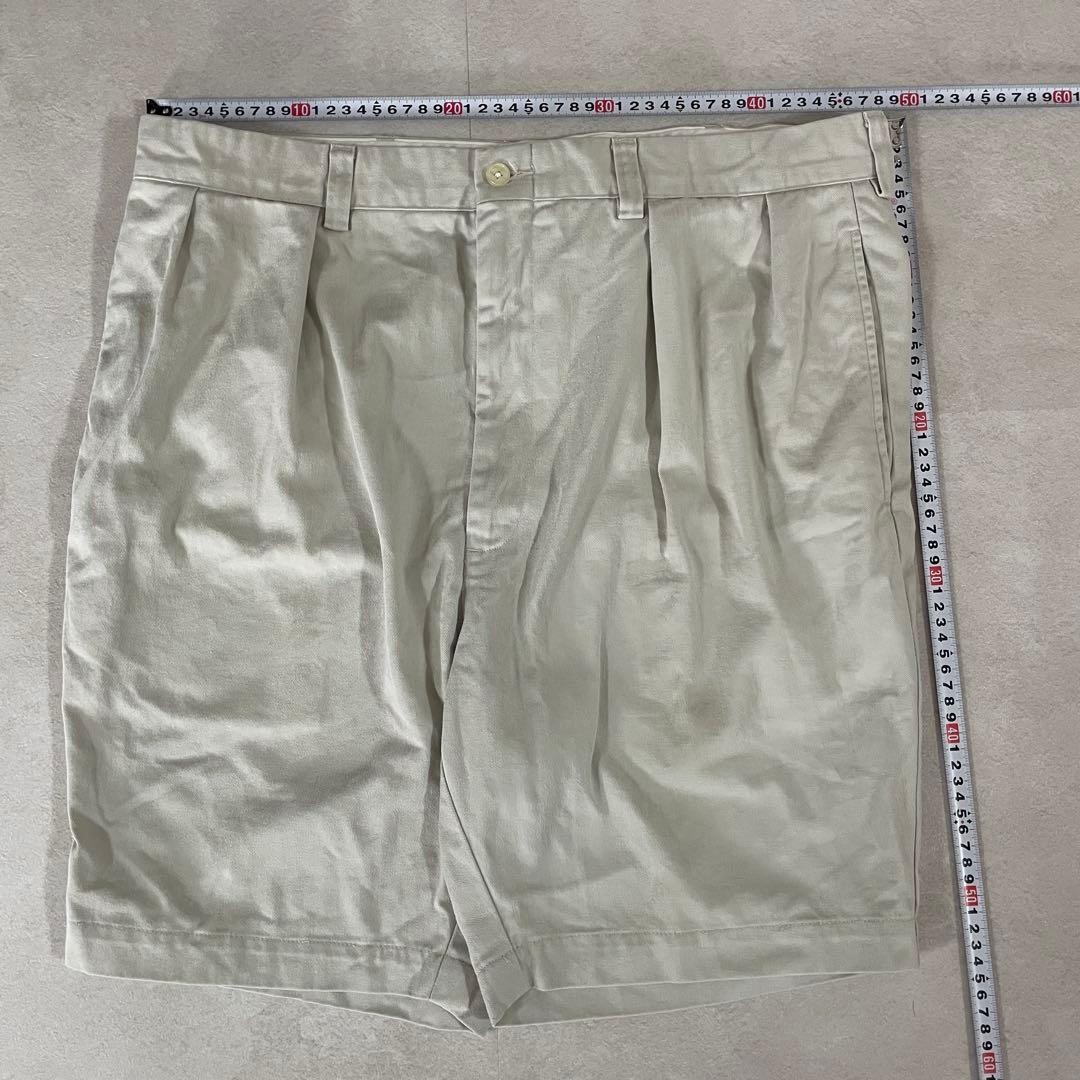 90s POLO RALPH LAUREN ハーフパンツ サイズ40 ベージュ