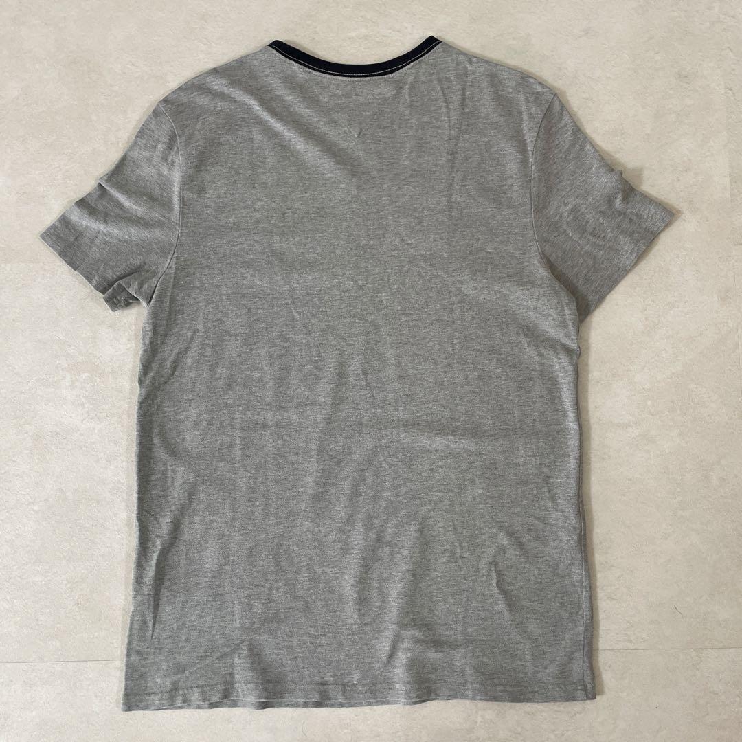 【美品】TOMMY HILFIGER 半袖Tシャツ サイズL グレー