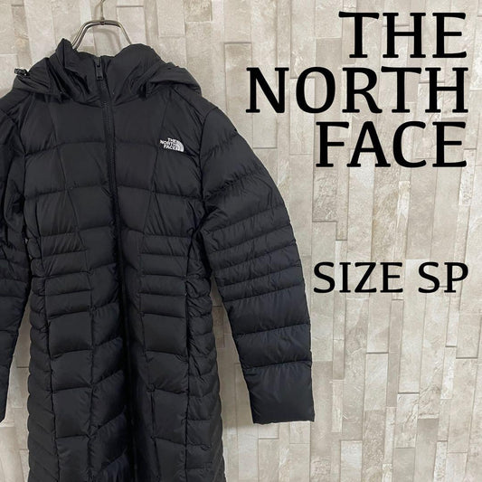 古着 THE NORTH FACE ロングダウンジャケット ブラック SP