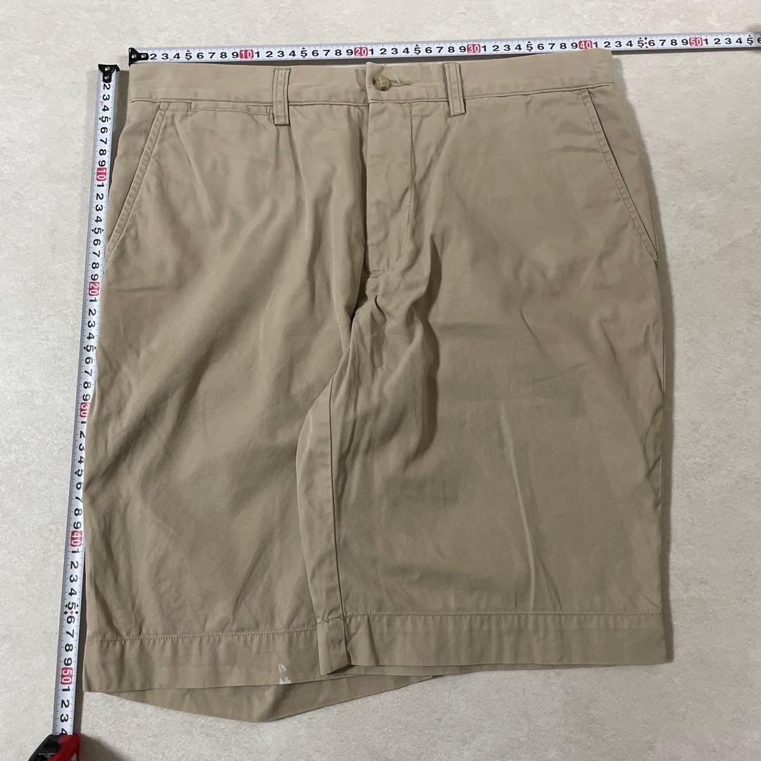 古着 POLO RALPH LAUREN ハーフパンツ サイズ32 ベージュ