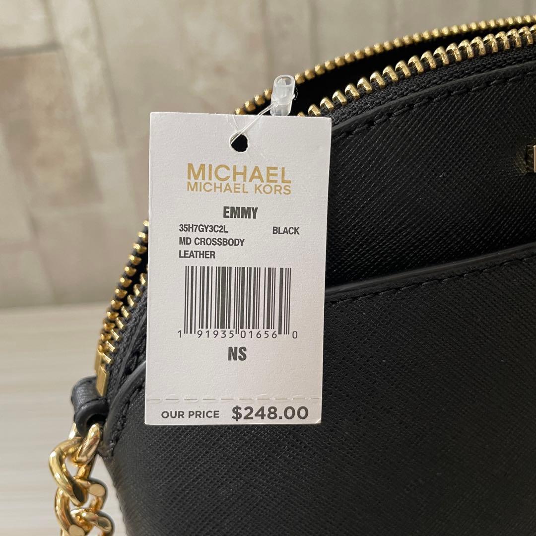 訳あり新品 MICHAEL KORS ショルダーバッグ ブラック