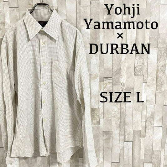 古着 Yohji Yamamoto × DURBAN コラボ 長袖シャツ L