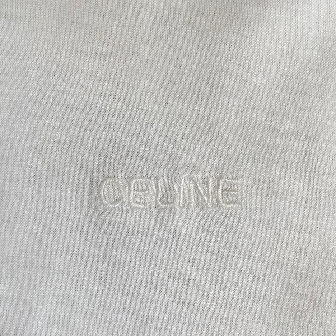 ヴィンテージ CELINE ホワイト オーバーサイズ Tシャツ サイズS