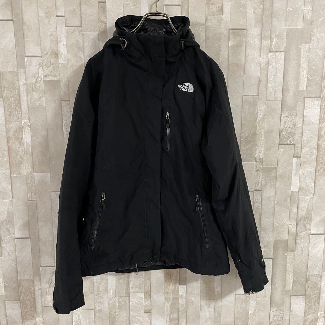古着 THE NORTH FACE マウンテンパーカー HYVENT 黒色 M