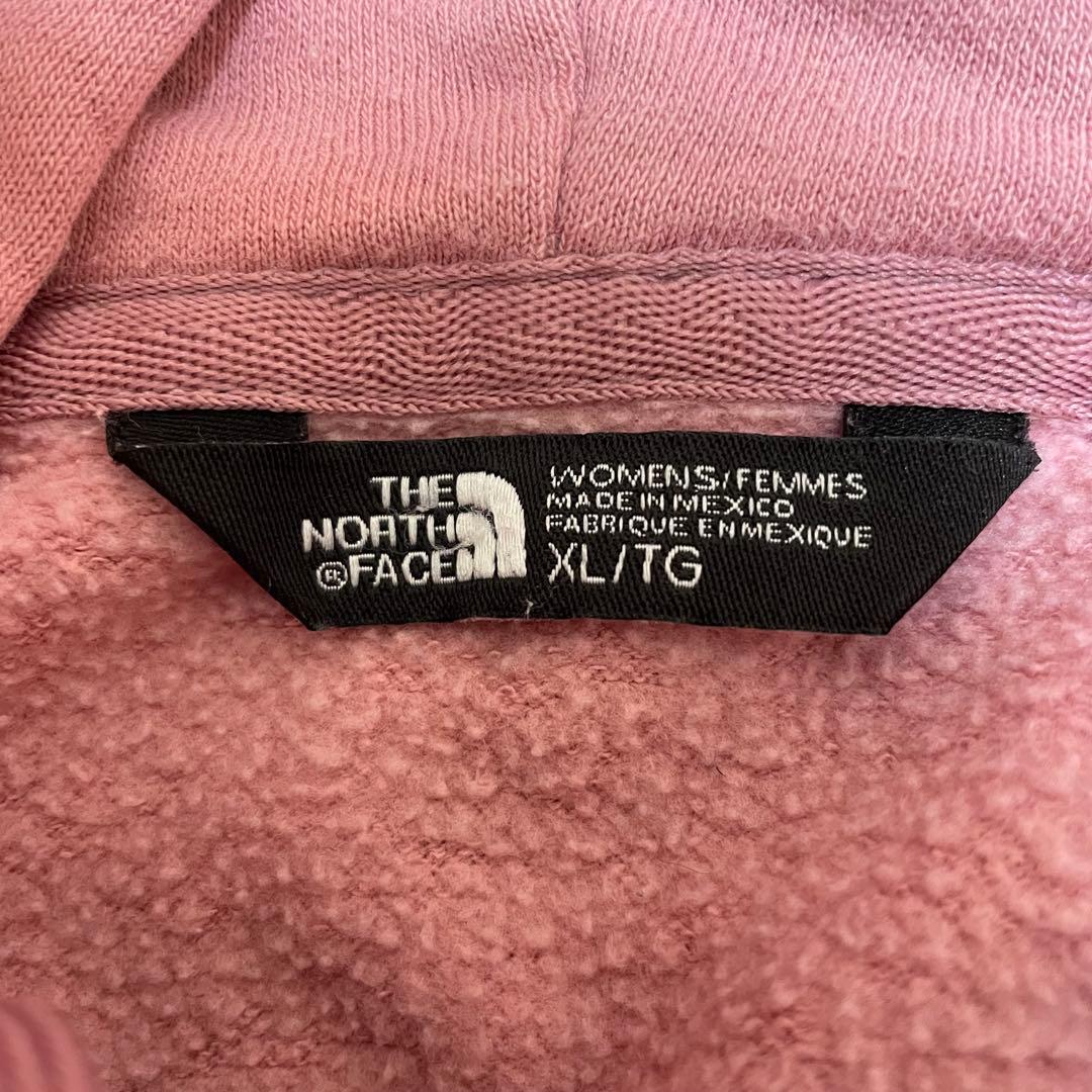 THE NORTH FACE 長袖パーカー XLサイズ ピンク