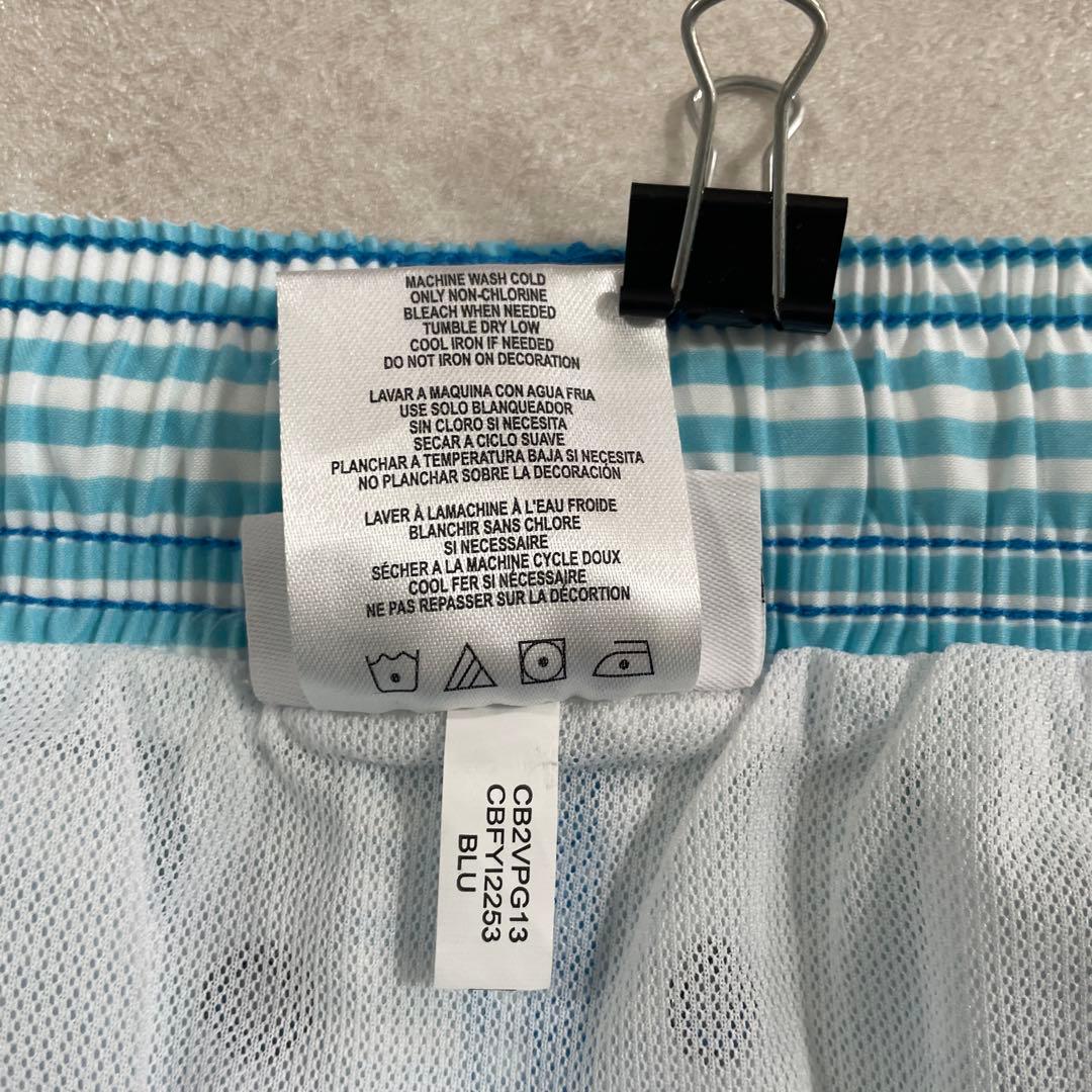 【新品未使用タグ付】Calvin Klein スイムショーツ ブルー Sサイズ