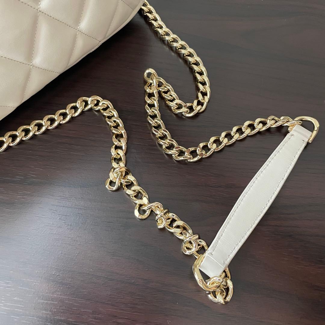 訳あり新品 kate spade ホワイト ショルダーバッグ