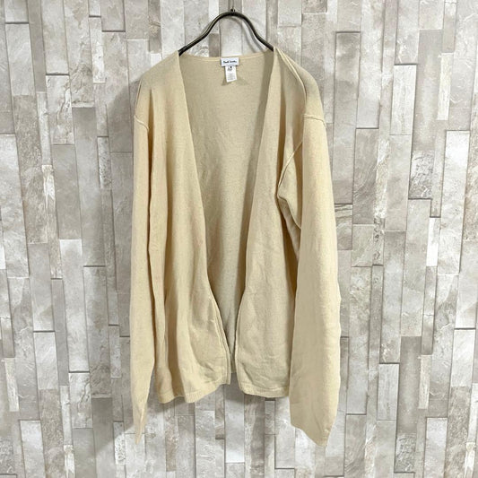 古着 Paul Smith ポールスミス ニット カーディガン ベージュ M