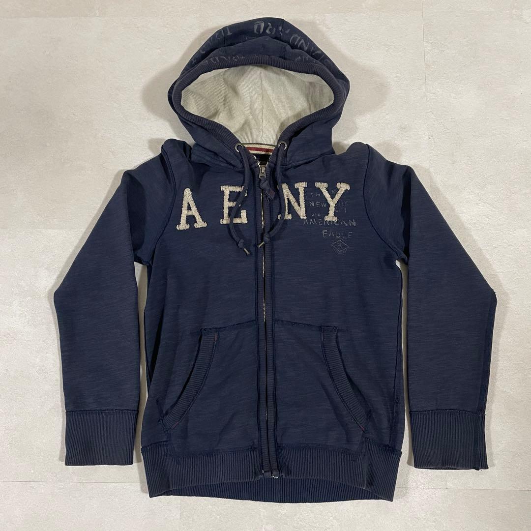古着 AMERICAN EAGLE パーカー VINTAGE FIT S/P