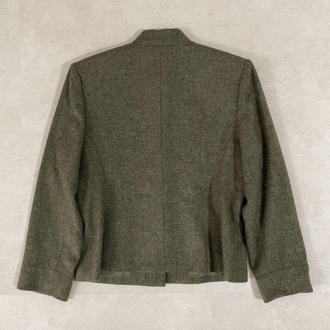 【美品】Leilian セットアップ SIZE 9 (M相当) カーキ