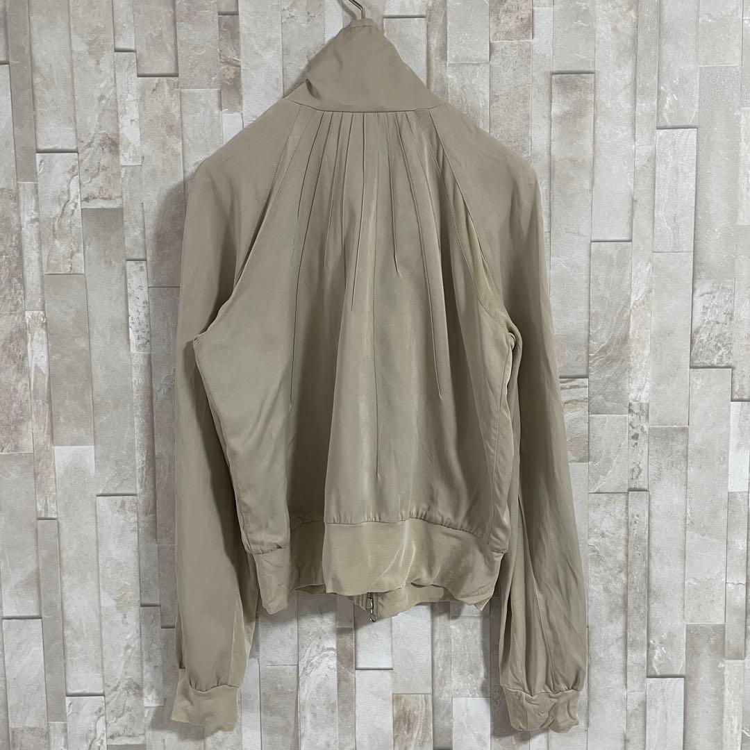 古着 ARMANI EXCHANGE ジャケット ベージュ ジップアップ M