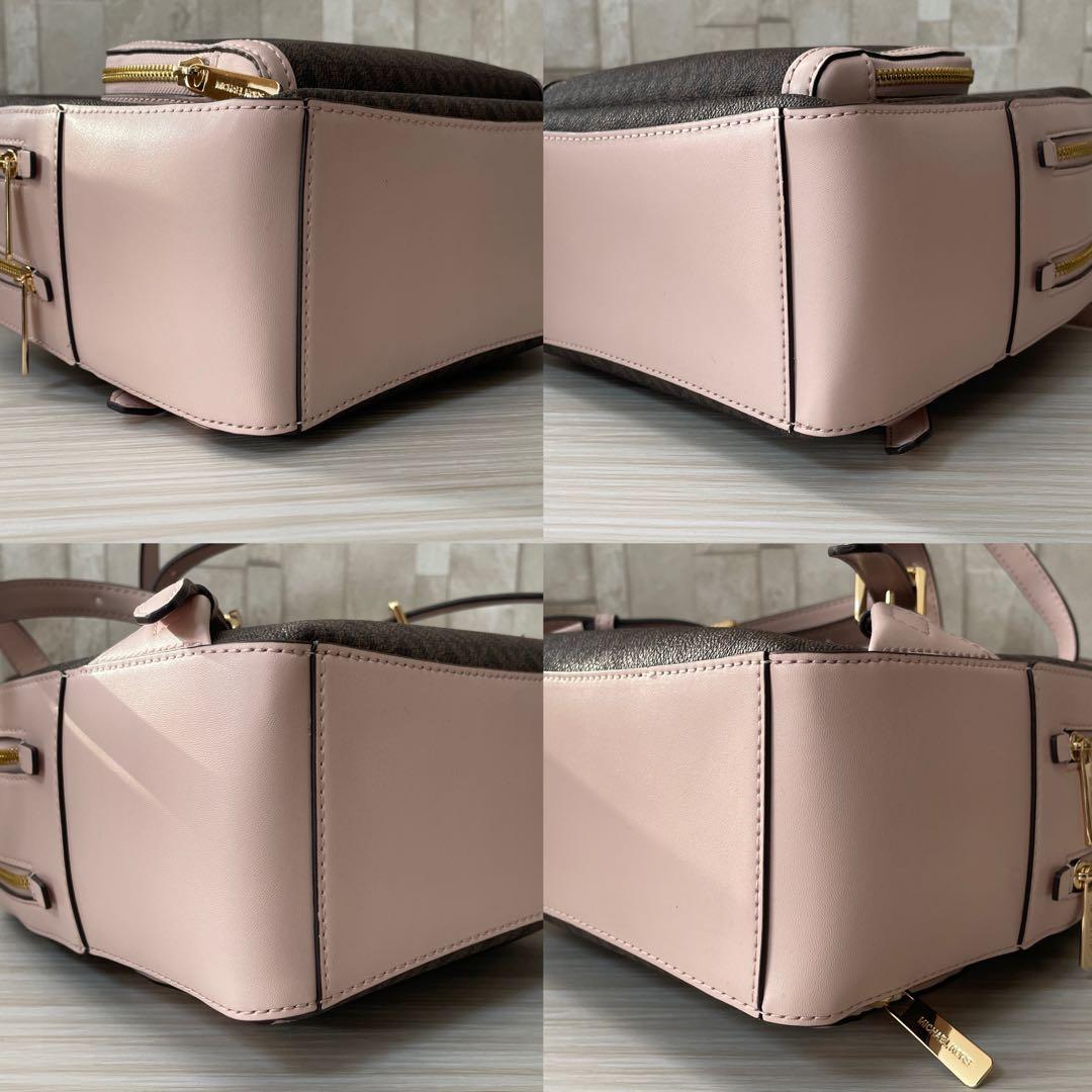 訳あり新品 MICHAEL KORS バックパック バイカラー
