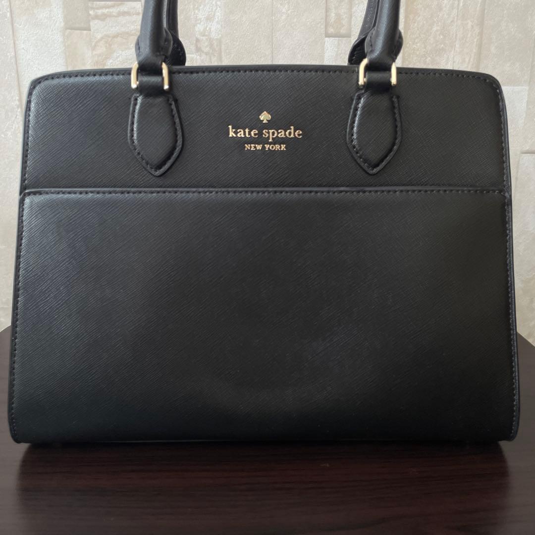 訳あり新品 kate spade ハンドバッグ 2way 黒