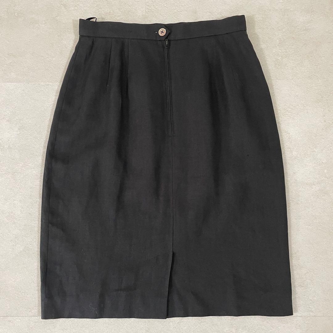 【美品】POLO RALPH LAUREN 膝丈スカート サイズ 11 黒色