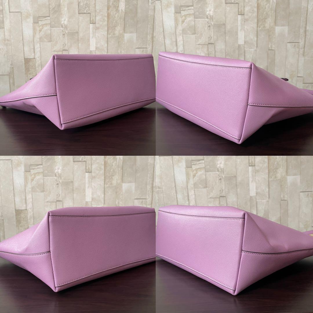 訳あり新品 COACH トートバッグ バイオレット