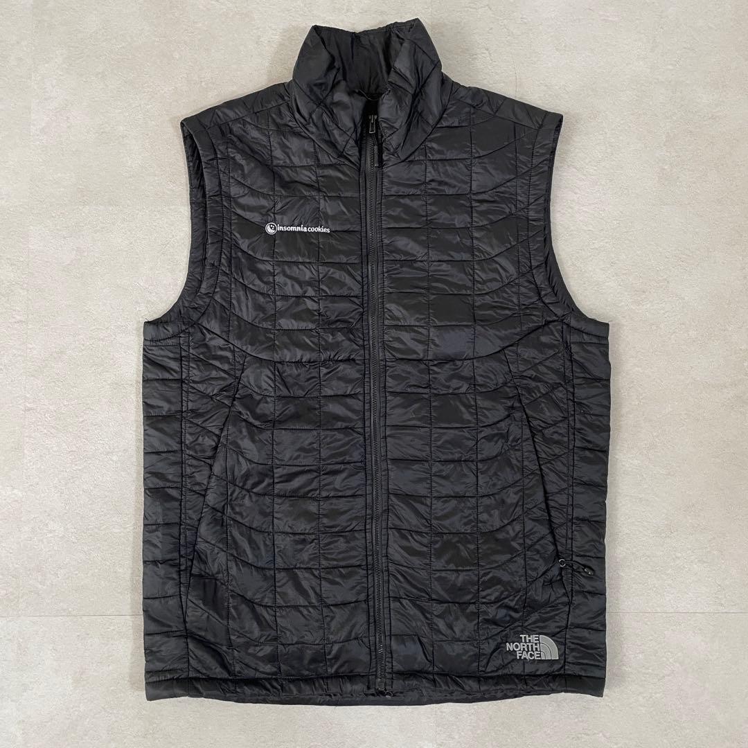 【美品】THE NORTH FACE サーモボールトレッカーベスト S/P 黒