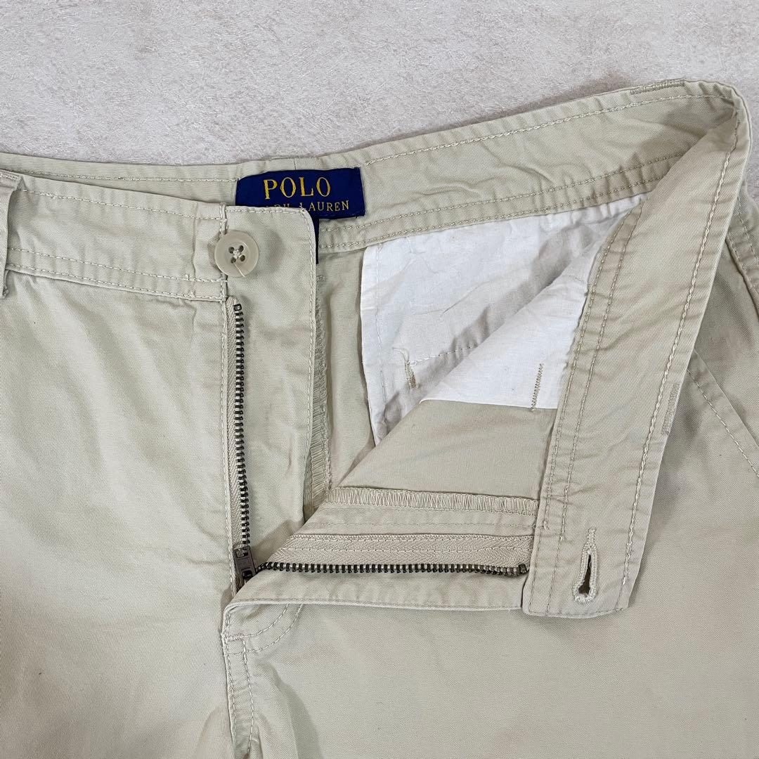 【美品】 POLO RALPH LAUREN ハーフパンツ 16 ベージュ