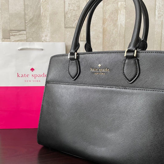 訳あり新品 kate spade ハンドバッグ 2way 黒
