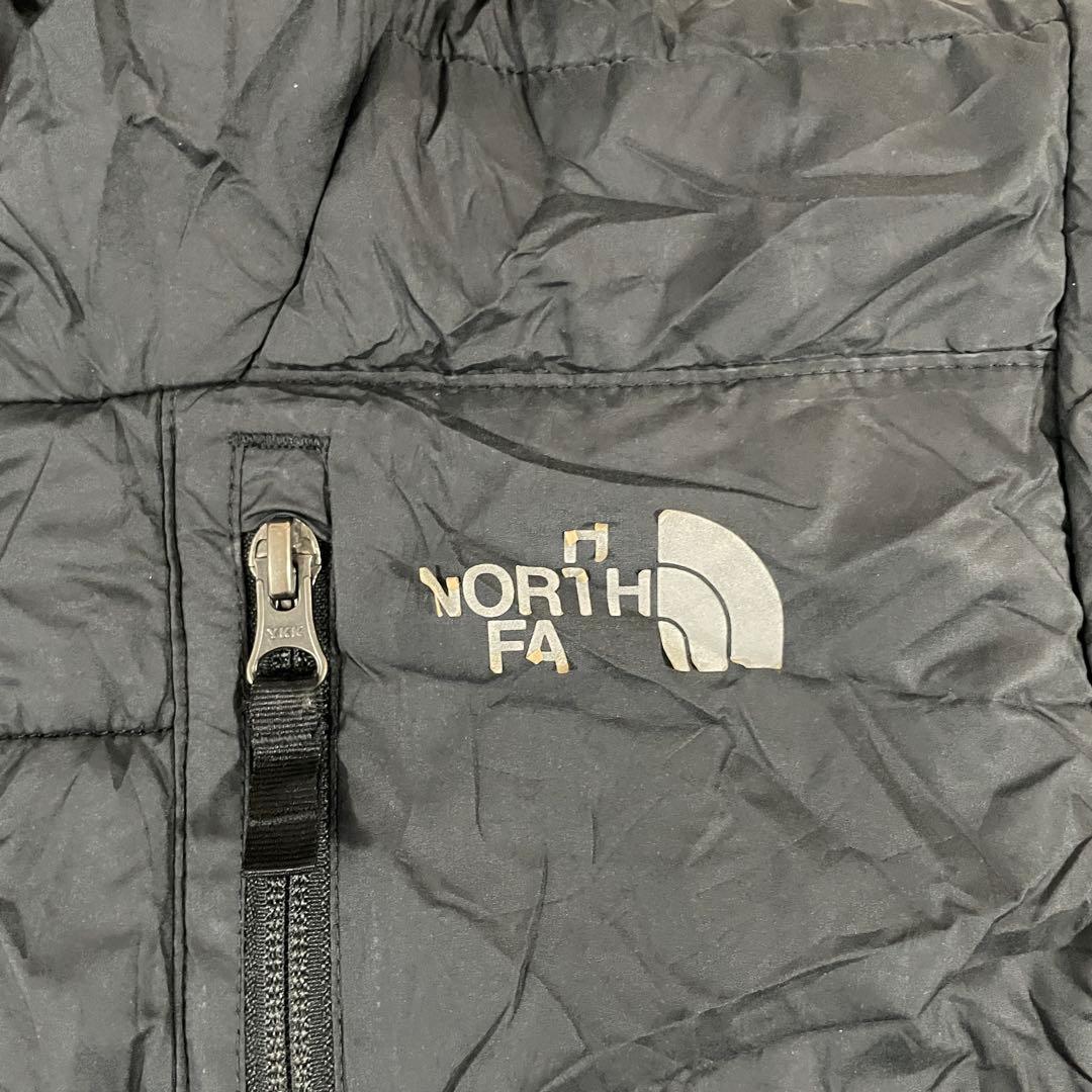 古着 THE NORTH FACE ダウンジャケット サイズL ブラック