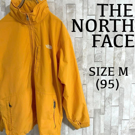 古着 THE NORTH FACE ナイロンジャケット Mサイズ オレンジ