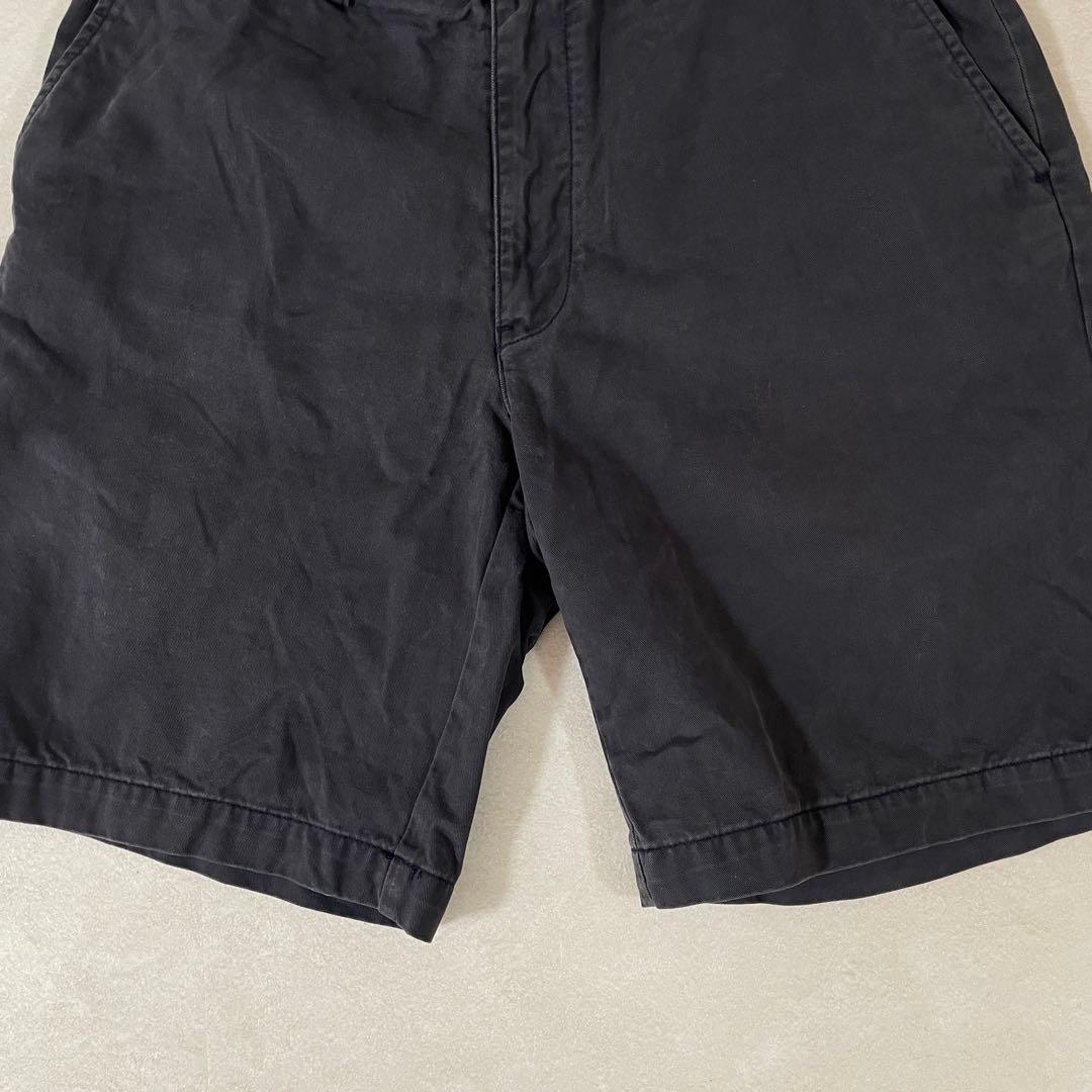 古着POLO RALPH LAUREN ハーフパンツ サイズ32 ネイビー