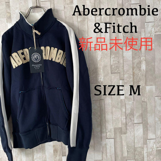 【新品未使用タグ付】 アバクロンビー&フィッチ ジップアップスウェット M