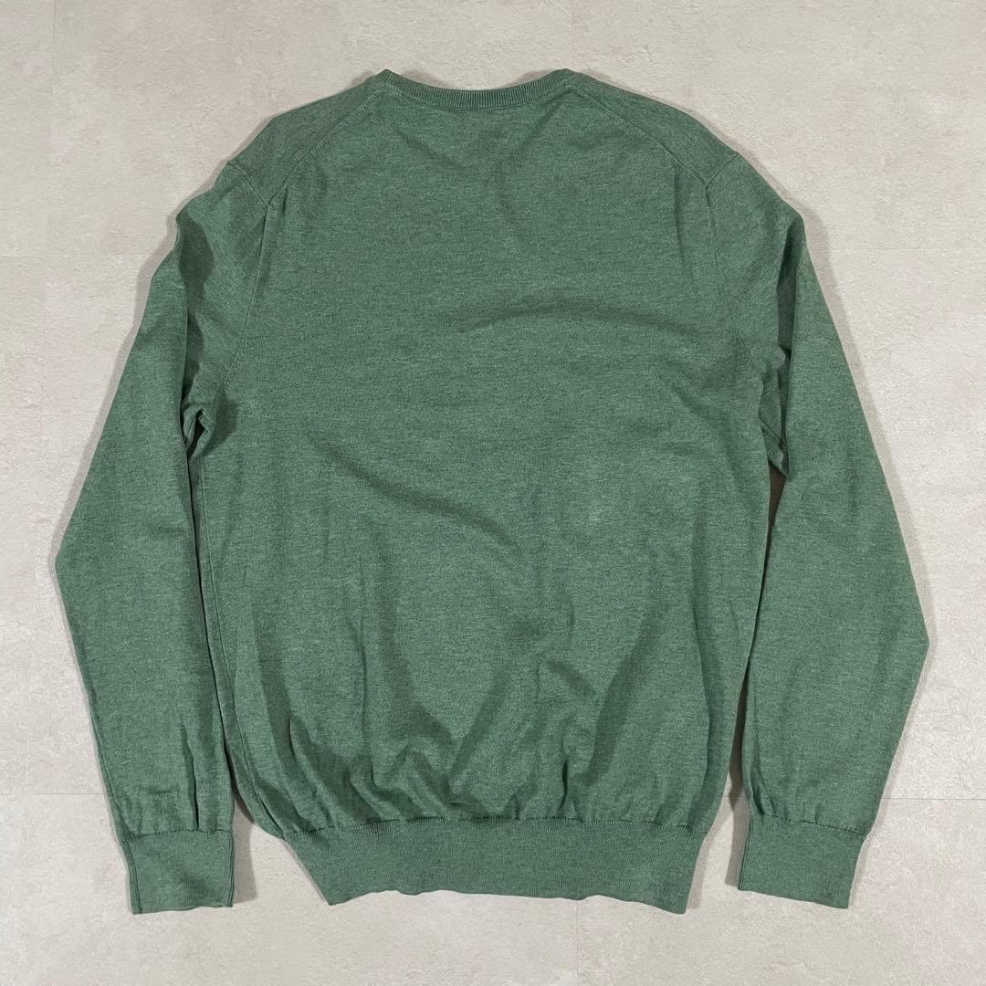 【美品】POLO RALPH LAUREN ニット セーター M 緑色