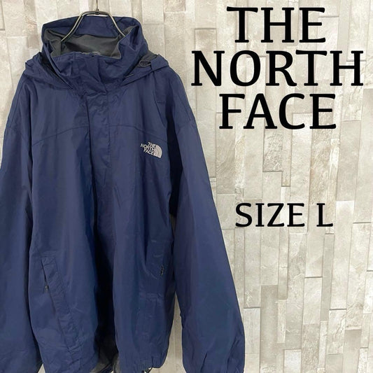 【美品】THE NORTH FACE マウンテンパーカー HYVENT 紺 L