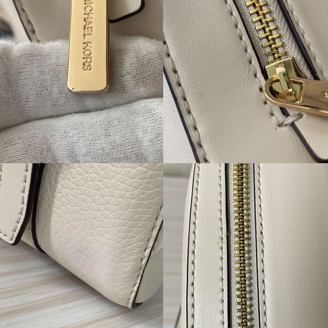 訳あり新品 MICHAEL KORS バックパック ライトクリーム