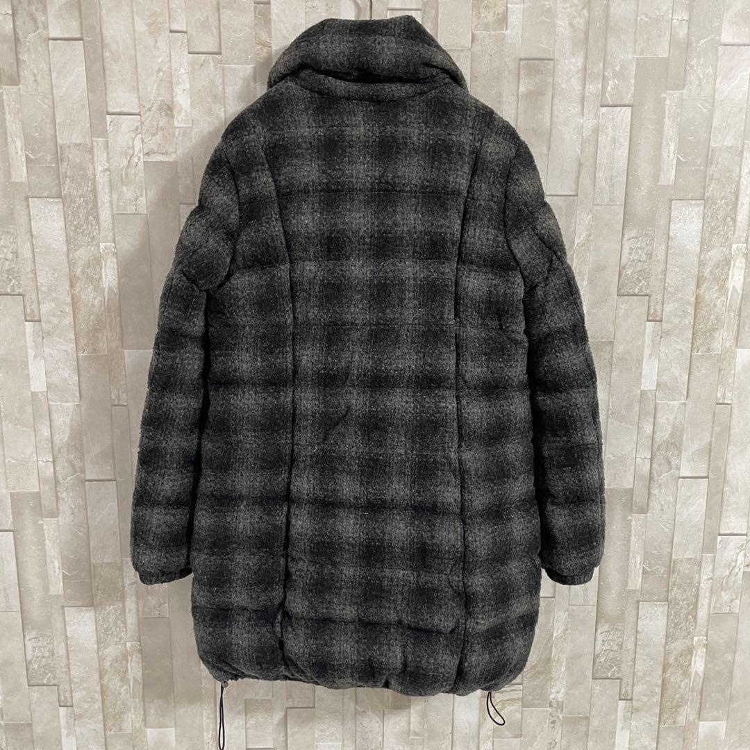 古着 TATRAS ダウンジャケット サイズ03 チェック柄