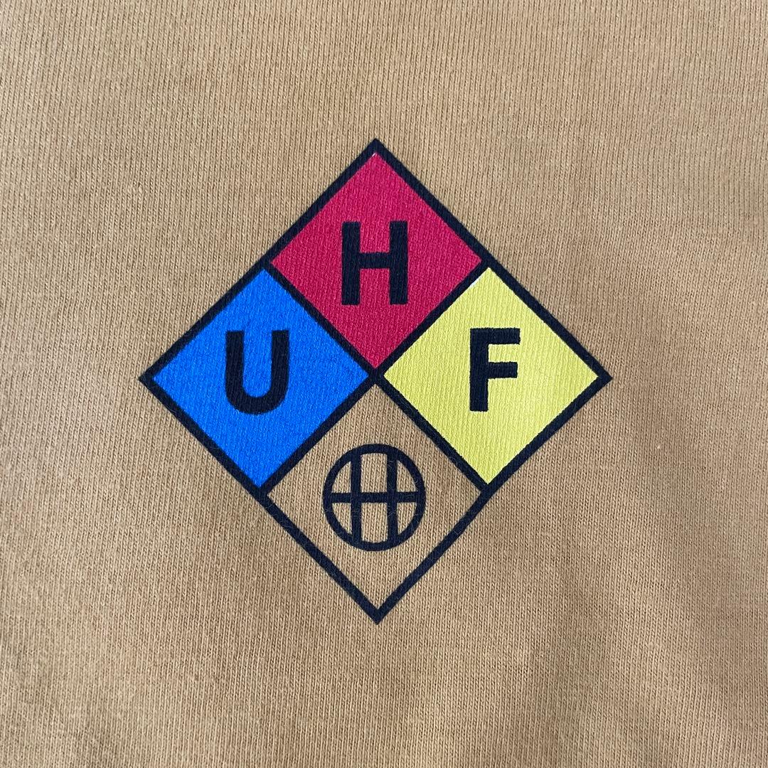 【新品未使用タグ付】希少 HUF HAZARD バックプリントTシャツ M