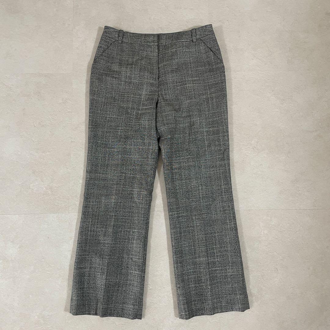 【美品】 Leilian セットアップ シルク混 サイズ9 （M相当）グレー