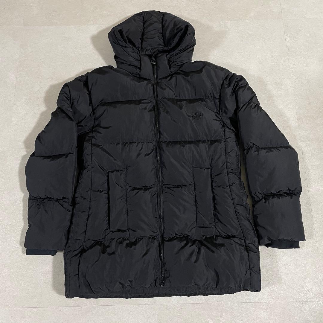 【美品】adidas Originals ダウンジャケット トレフォイルロゴ