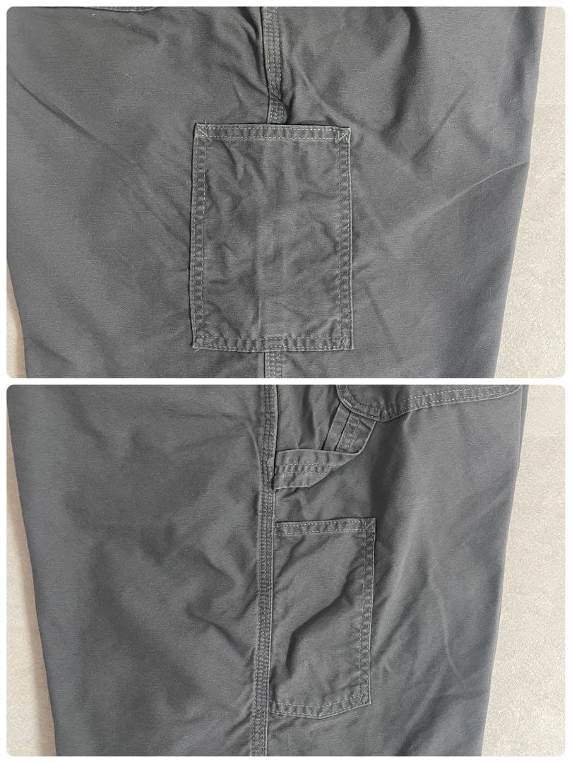 古着Carhartt ハーフパンツ カーゴパンツ サイズ36 グレー